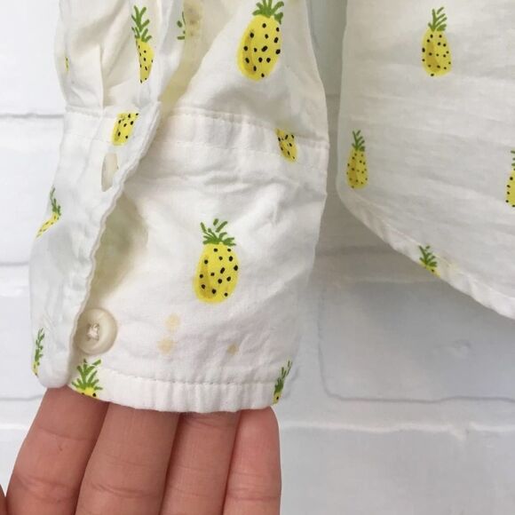 Merona Pineapple Button Up Shirt - Picture 7 of 7